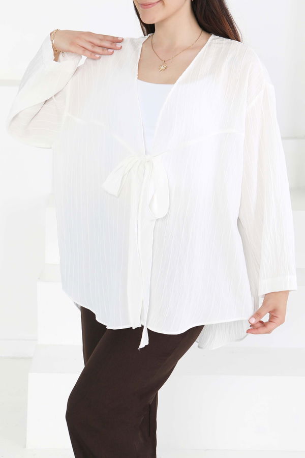 Bağlamalı Kimono - 27388