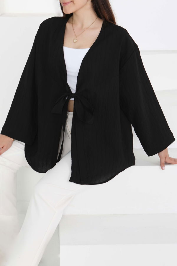Bağlamalı Kimono - 27388
