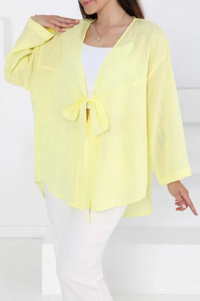 Bağlamalı Kimono - 27388