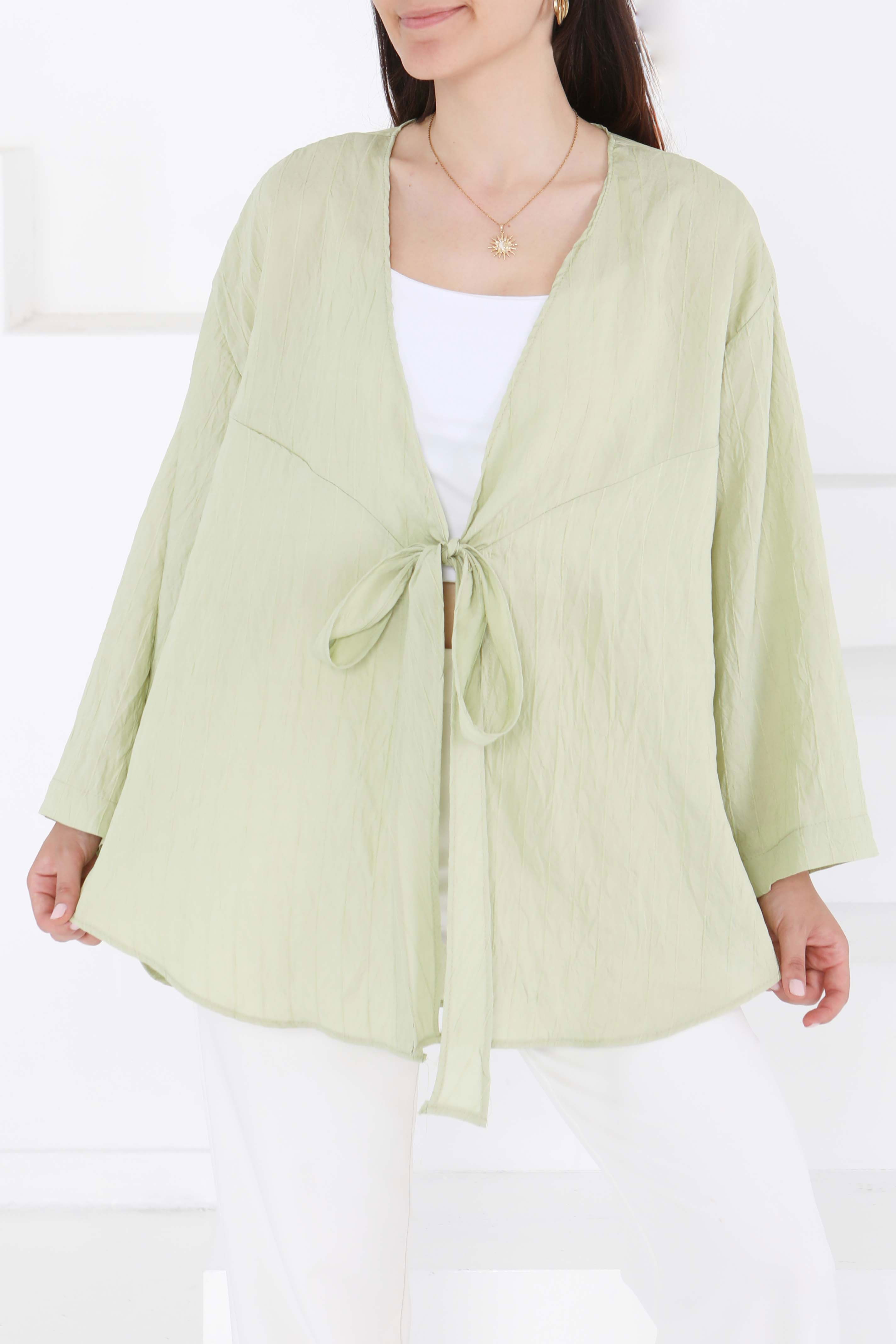 Bağlamalı Kimono - 27388