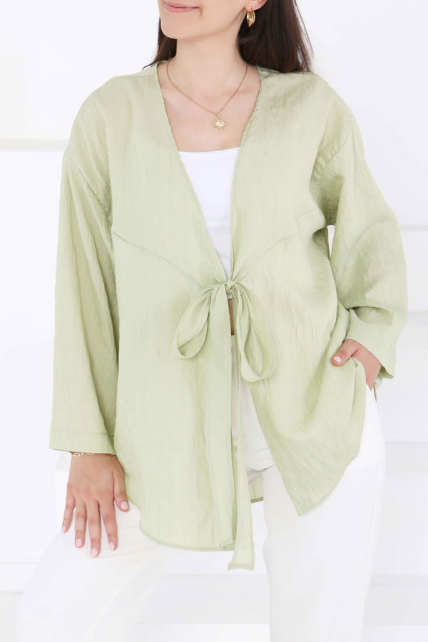 Bağlamalı Kimono - 27388