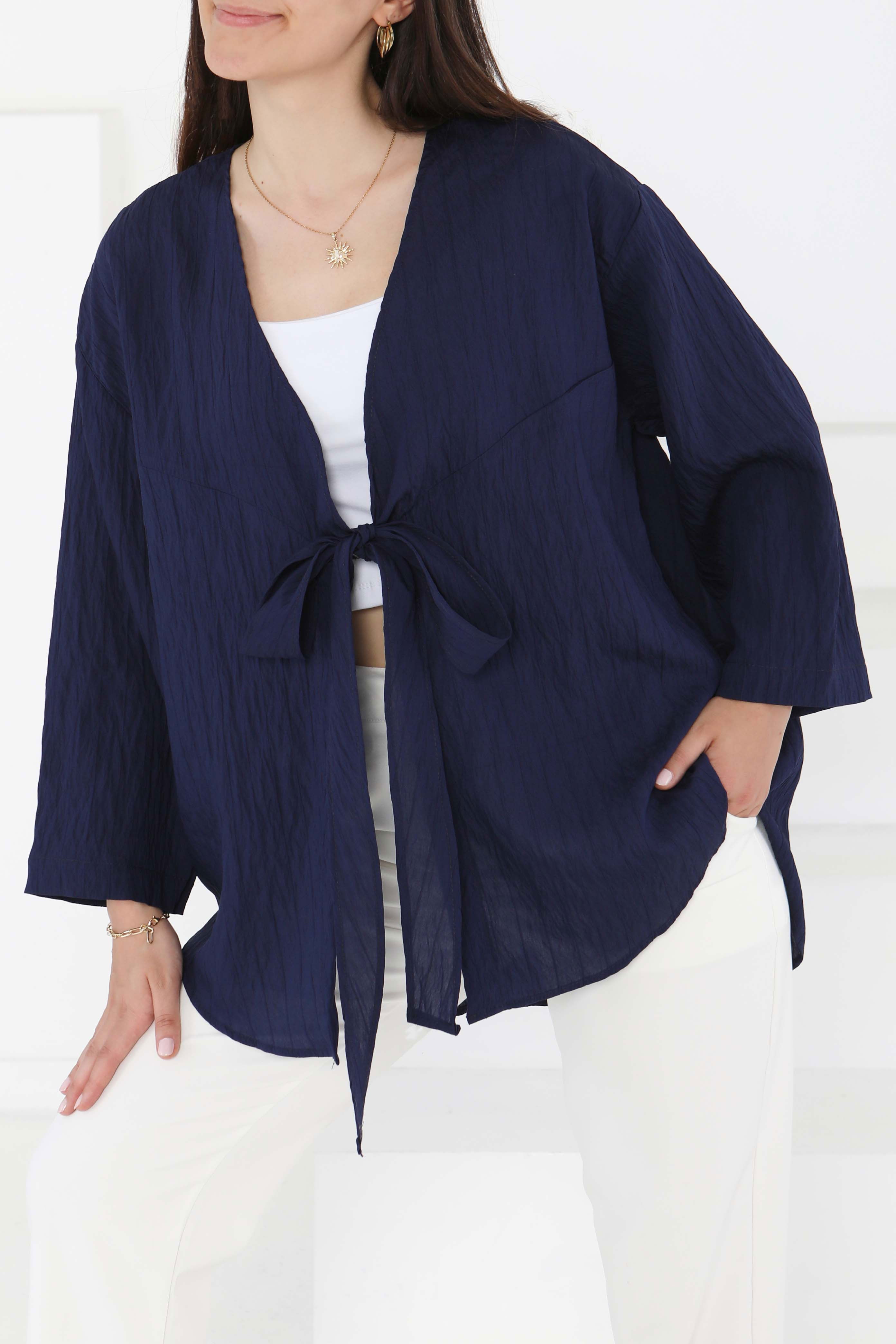 Bağlamalı Kimono - 27388