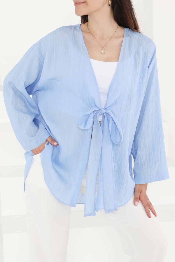 Bağlamalı Kimono - 27388