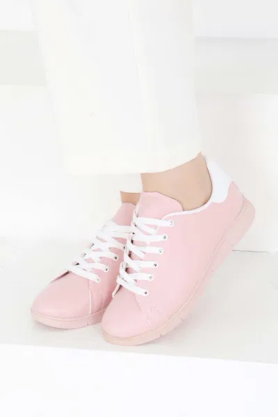 Kadın Pembe Spor Ayakkabı - 22076