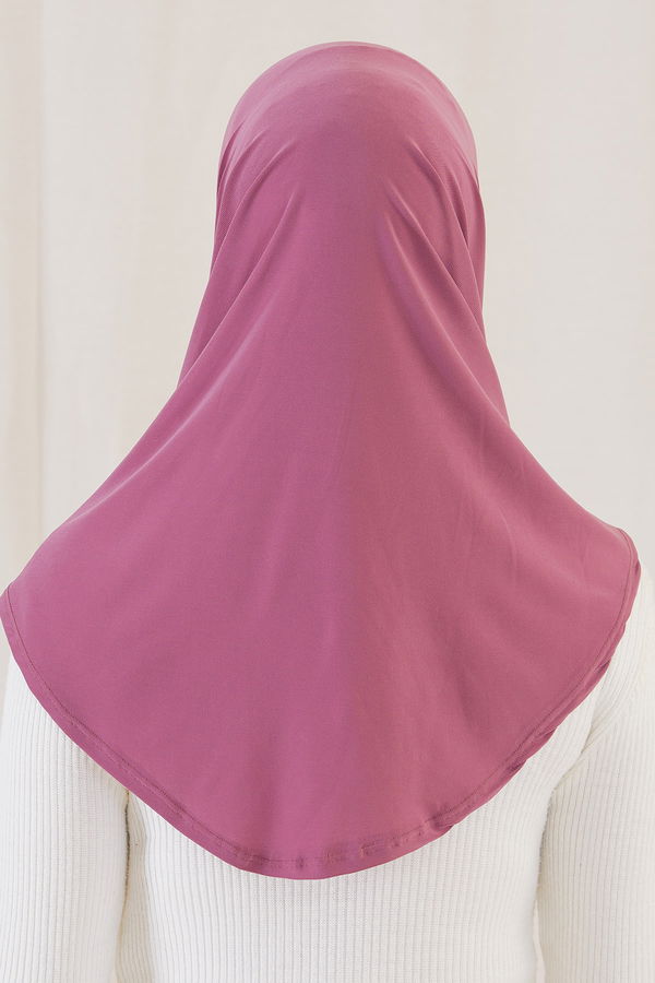 Düz Orta Kadın Pembe PILELI HIJAB BONE - 20810 PEMBE