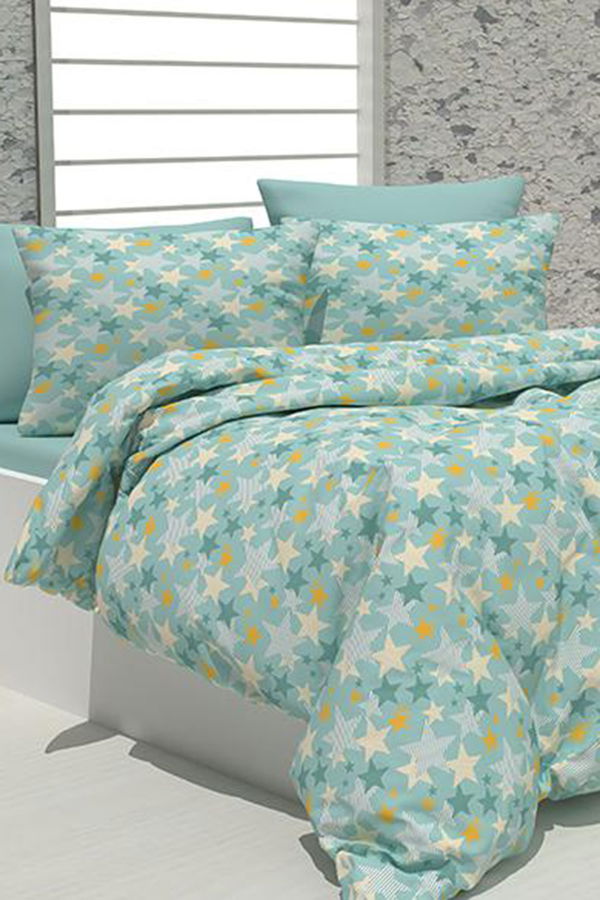 Yeşil Cift Kişilik Nevresim Seti  - 60036 YEŞİL