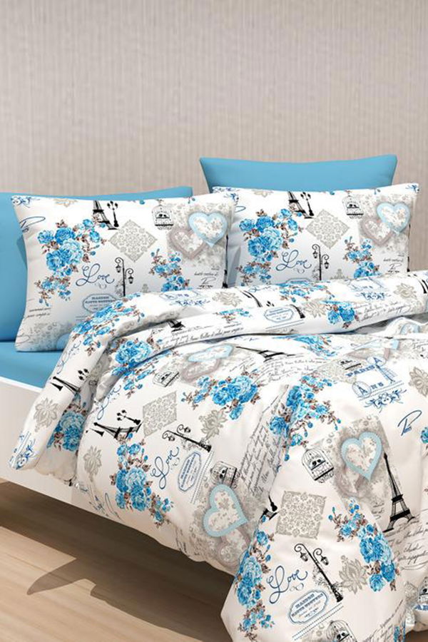 Yeşil Cift Kişilik Nevresim Seti  - 60036