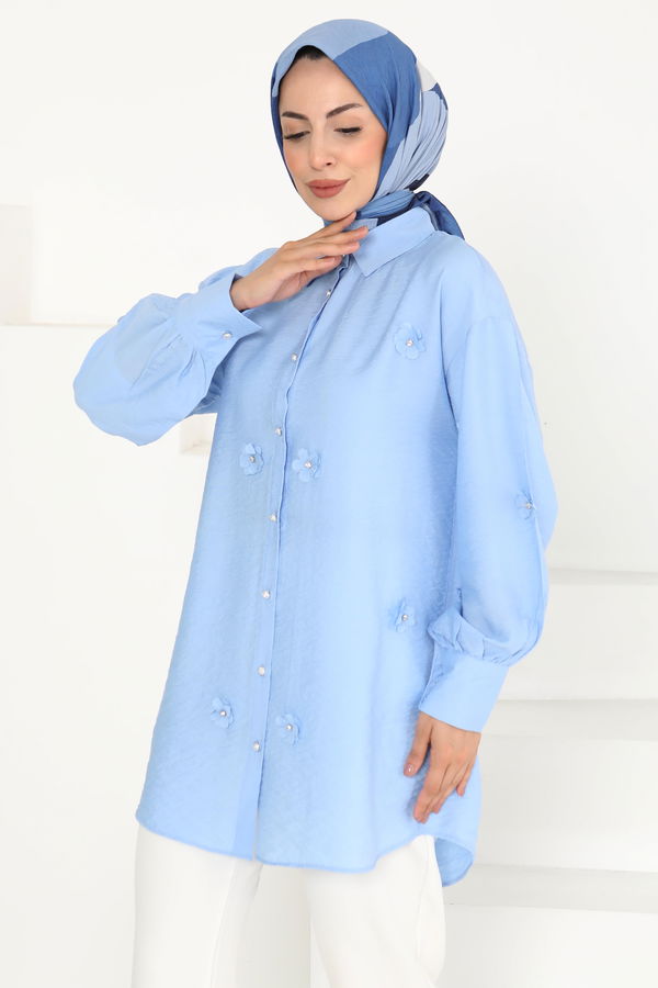 Çiçekli Tunik - 27272