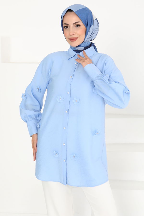 Çiçekli Tunik - 27272