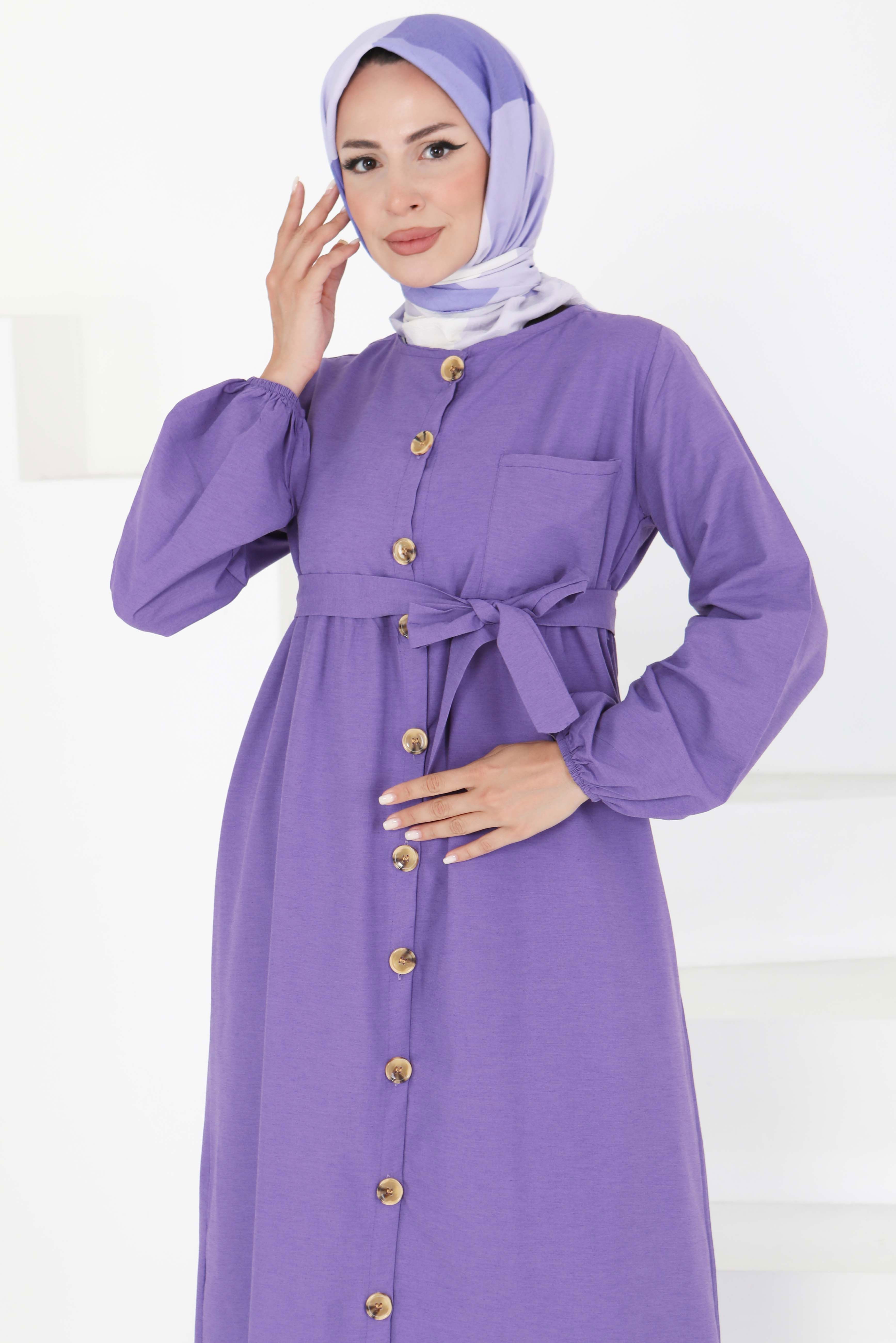 Elbise - 27289 LİLA