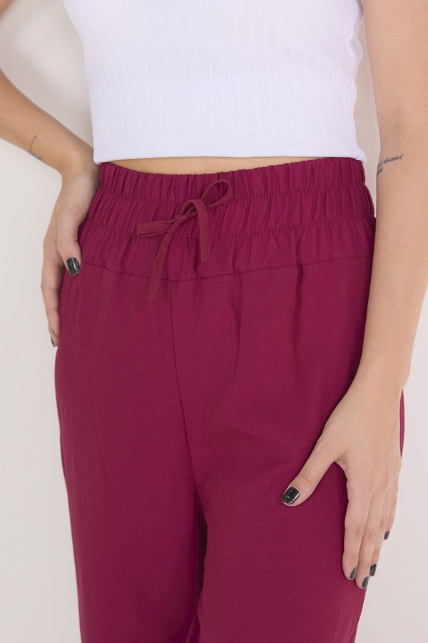 Beli Lastikli Pantolon - 27074