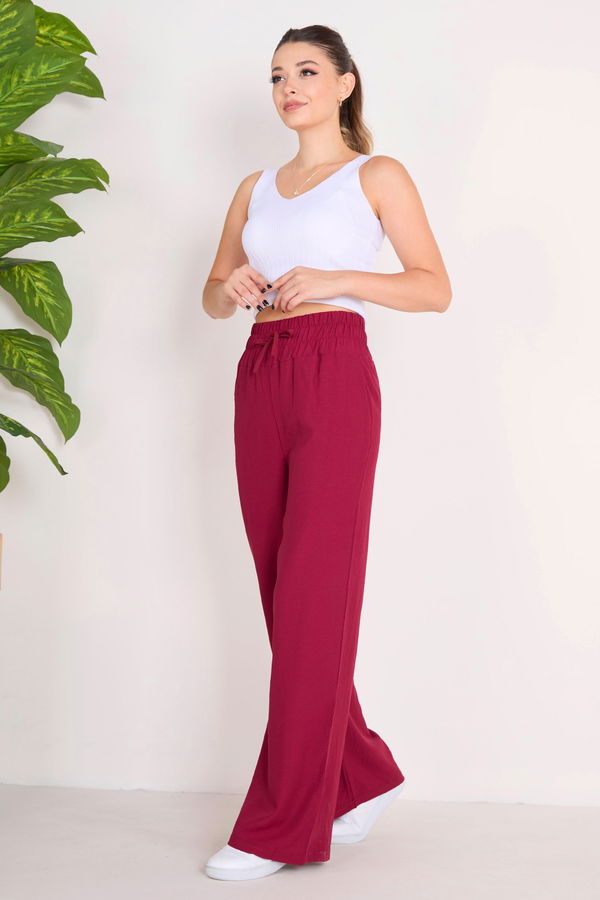 Beli Lastikli Pantolon - 27074