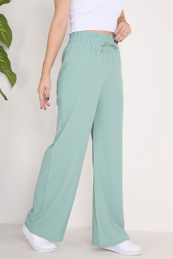 Beli Lastikli Pantolon - 27074