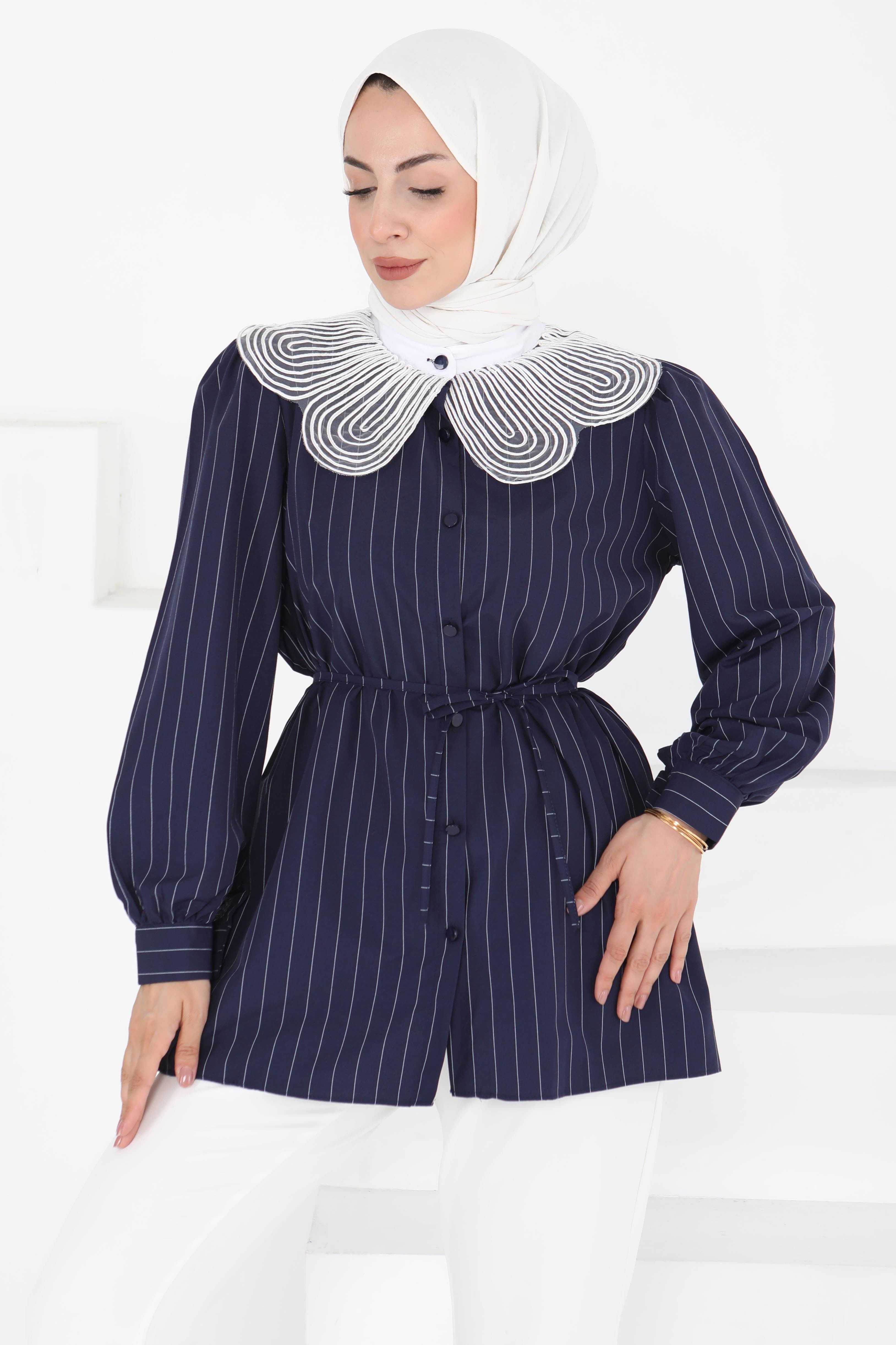 Çizgili Tunik - 27000