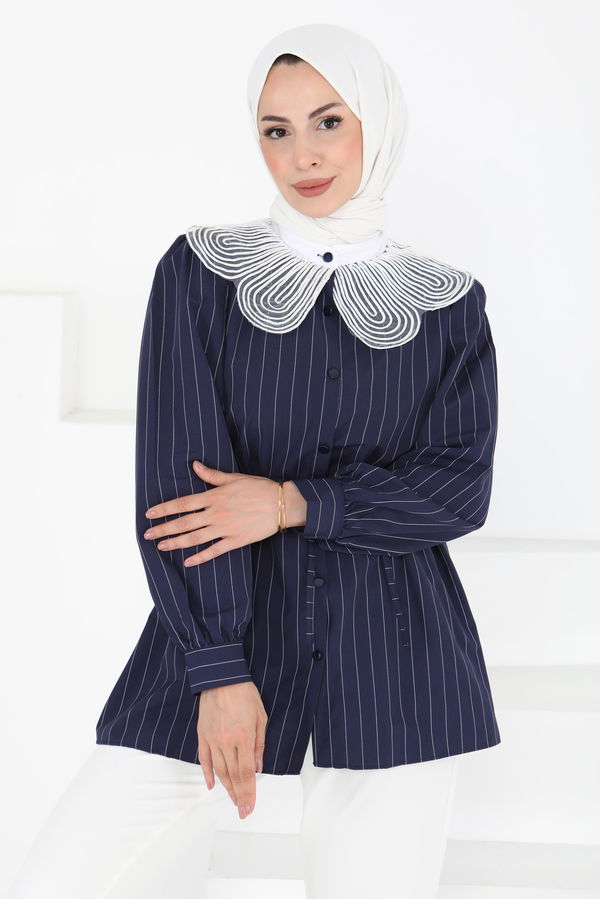 Çizgili Tunik - 27000