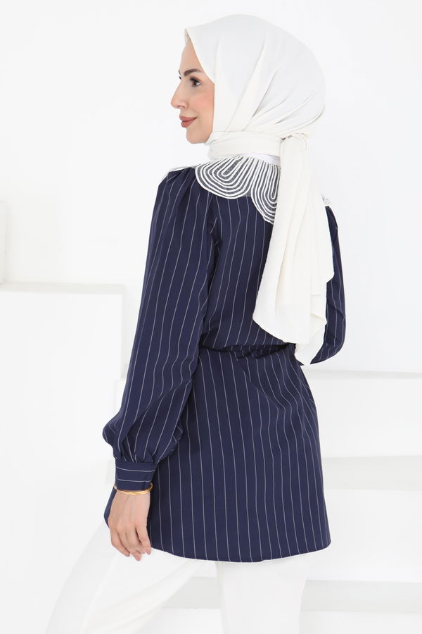 Çizgili Tunik - 27000