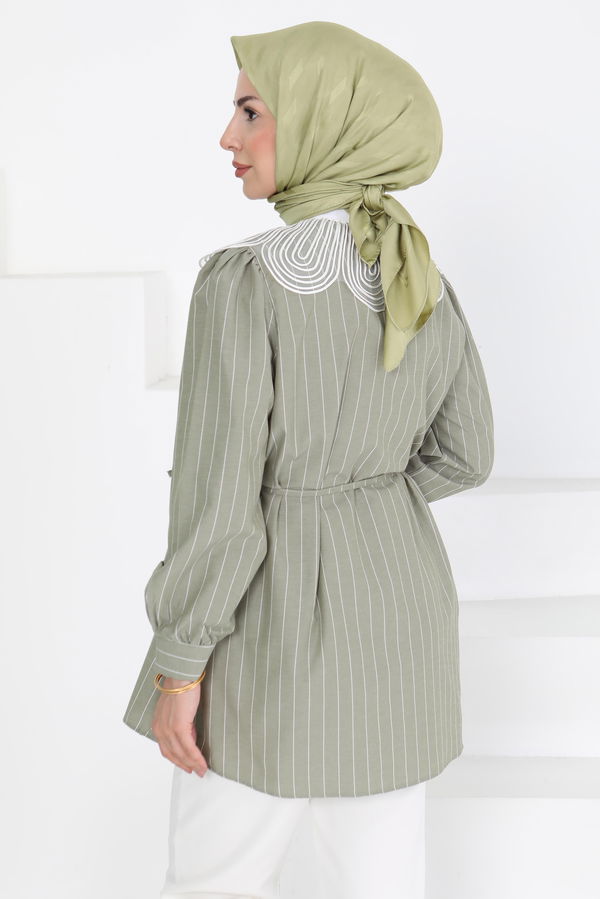 Çizgili Tunik - 27000