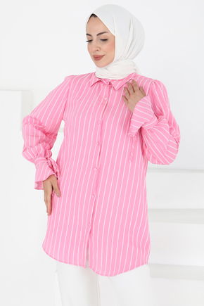 Çizgili Tunik - 27275