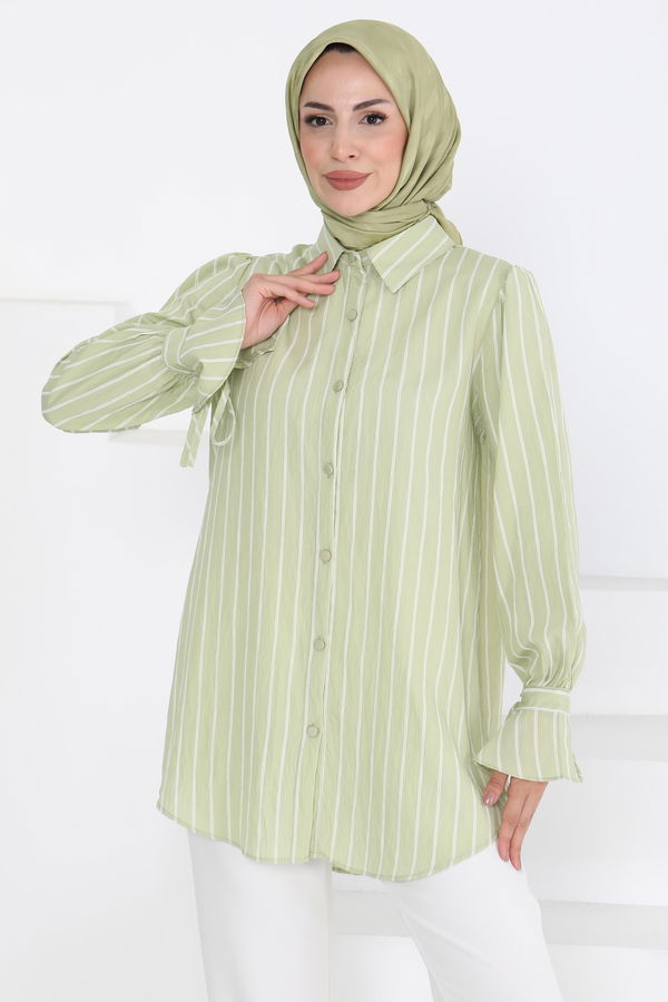 Çizgili Tunik - 27275