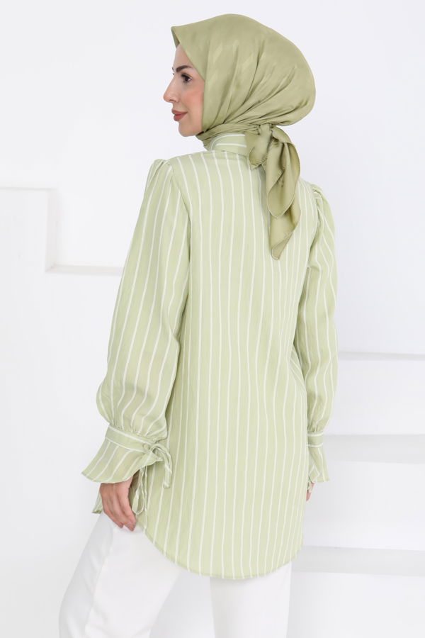Çizgili Tunik - 27275