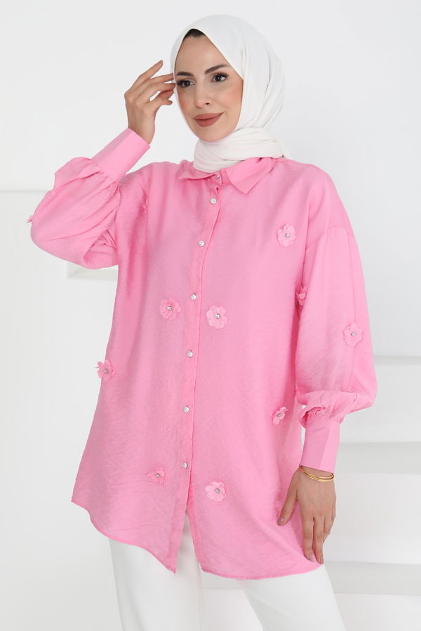 Çiçekli Tunik - 27272