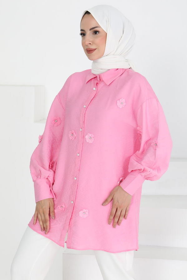 Çiçekli Tunik - 27272