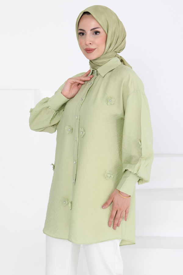 Çiçekli Tunik - 27272