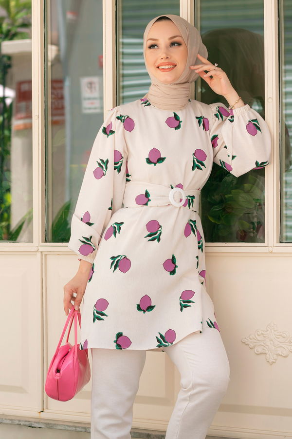 10549-GÜL Tunik Pantolon GÜL