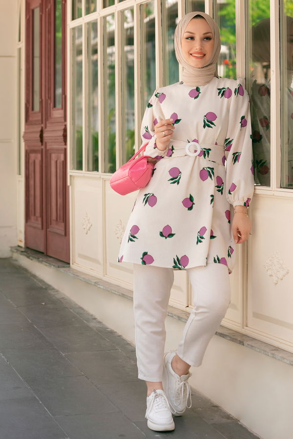 10549-GÜL Tunik Pantolon GÜL