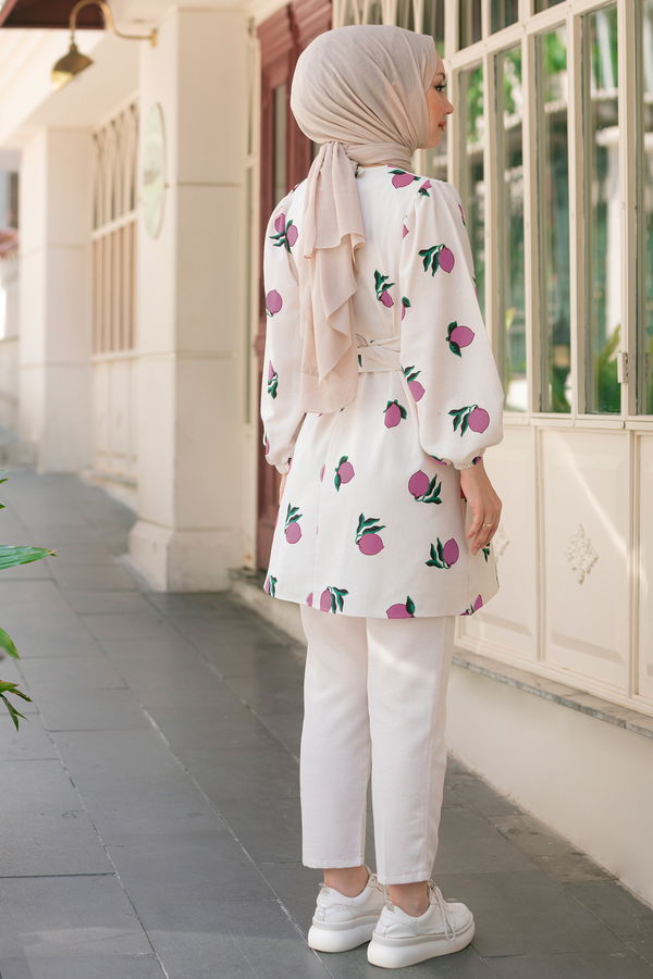 10549-GÜL Tunik Pantolon GÜL