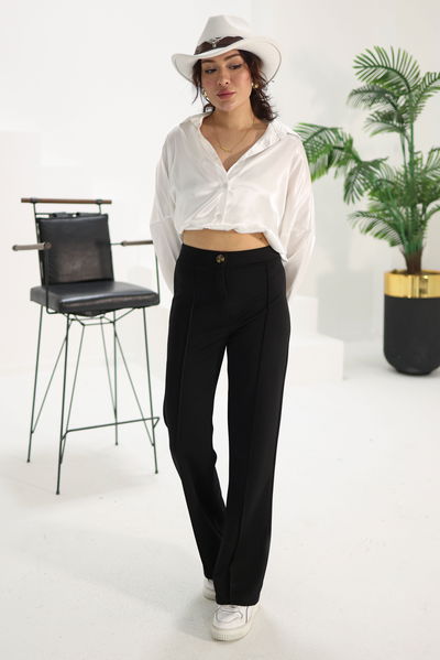 Şerit Detaylı Spor Pantolon - 27084