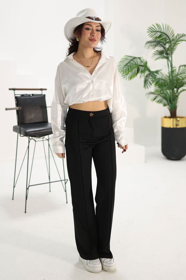 Şerit Detaylı Spor Pantolon - 27084