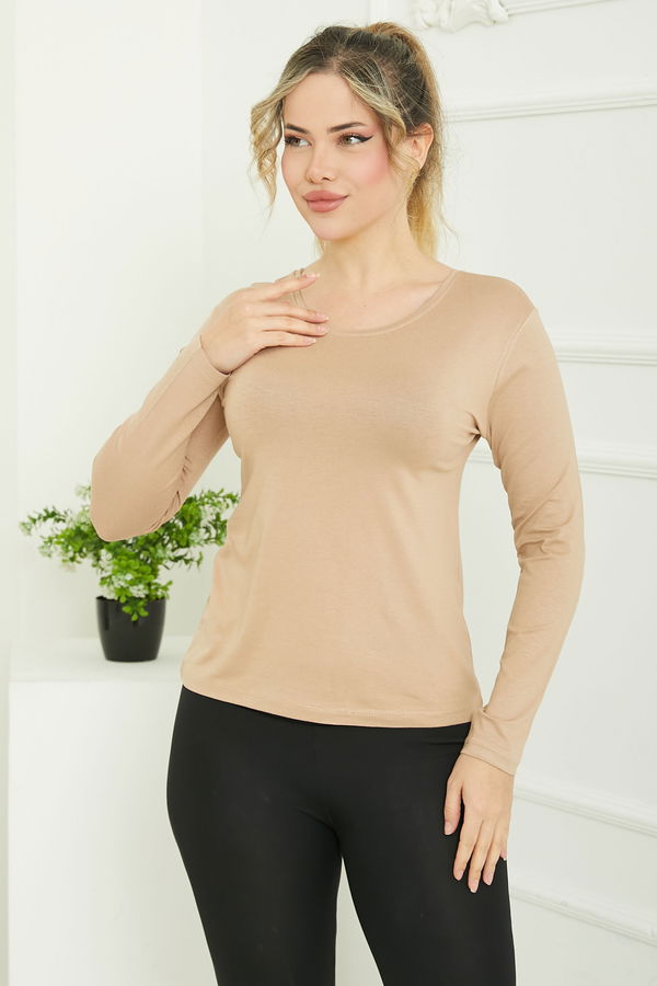 Ön ve Arka Oval Yaka Badi - 26829