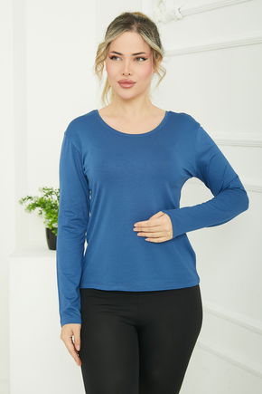 Ön ve Arka Oval Yaka Badi - 26829