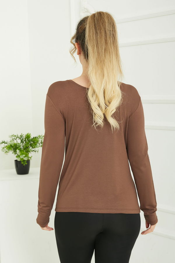 Ön ve Arka Oval Yaka Badi - 26829