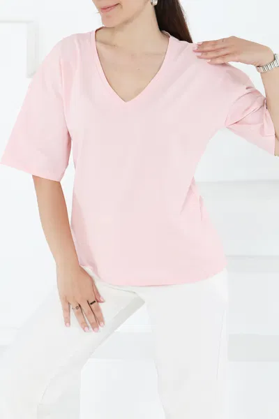 T-Shirt Pembe - 25848 PEMBE