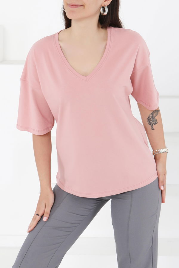 T-Shirt Lila - 25848 LİLA