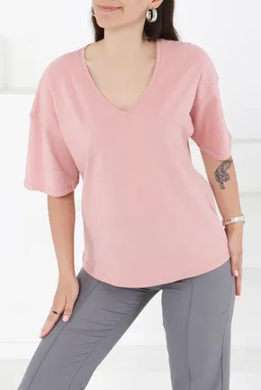 T-Shirt Pembe - 25848