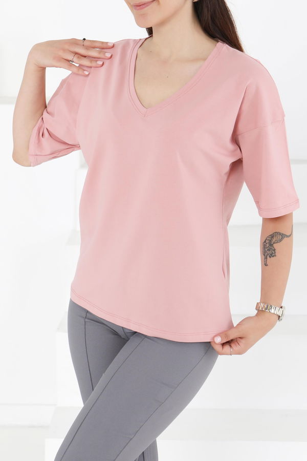 T-Shirt Lila - 25848 LİLA
