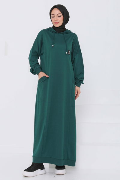 Cepli Armalı Elbise - 27048