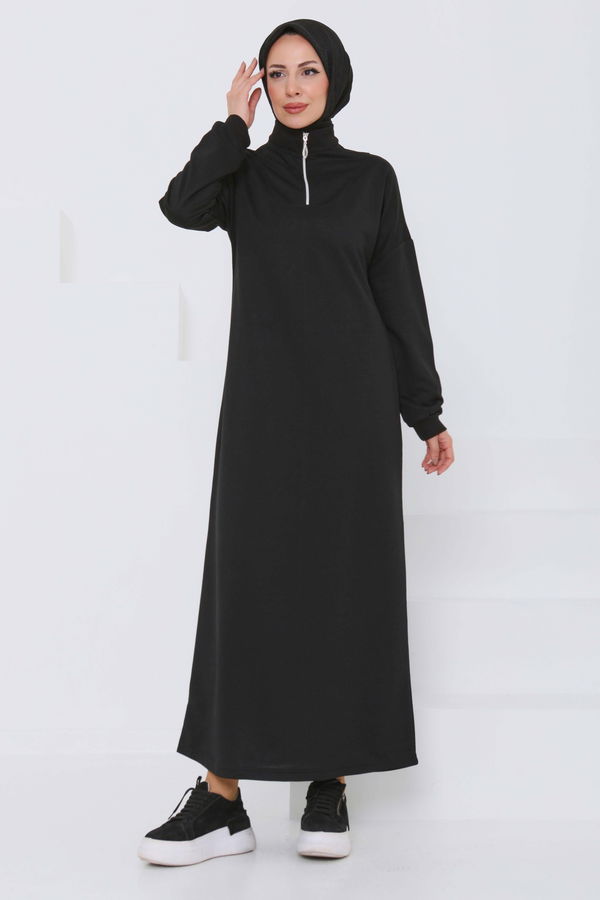 Fermuarlı Elbise - 27046