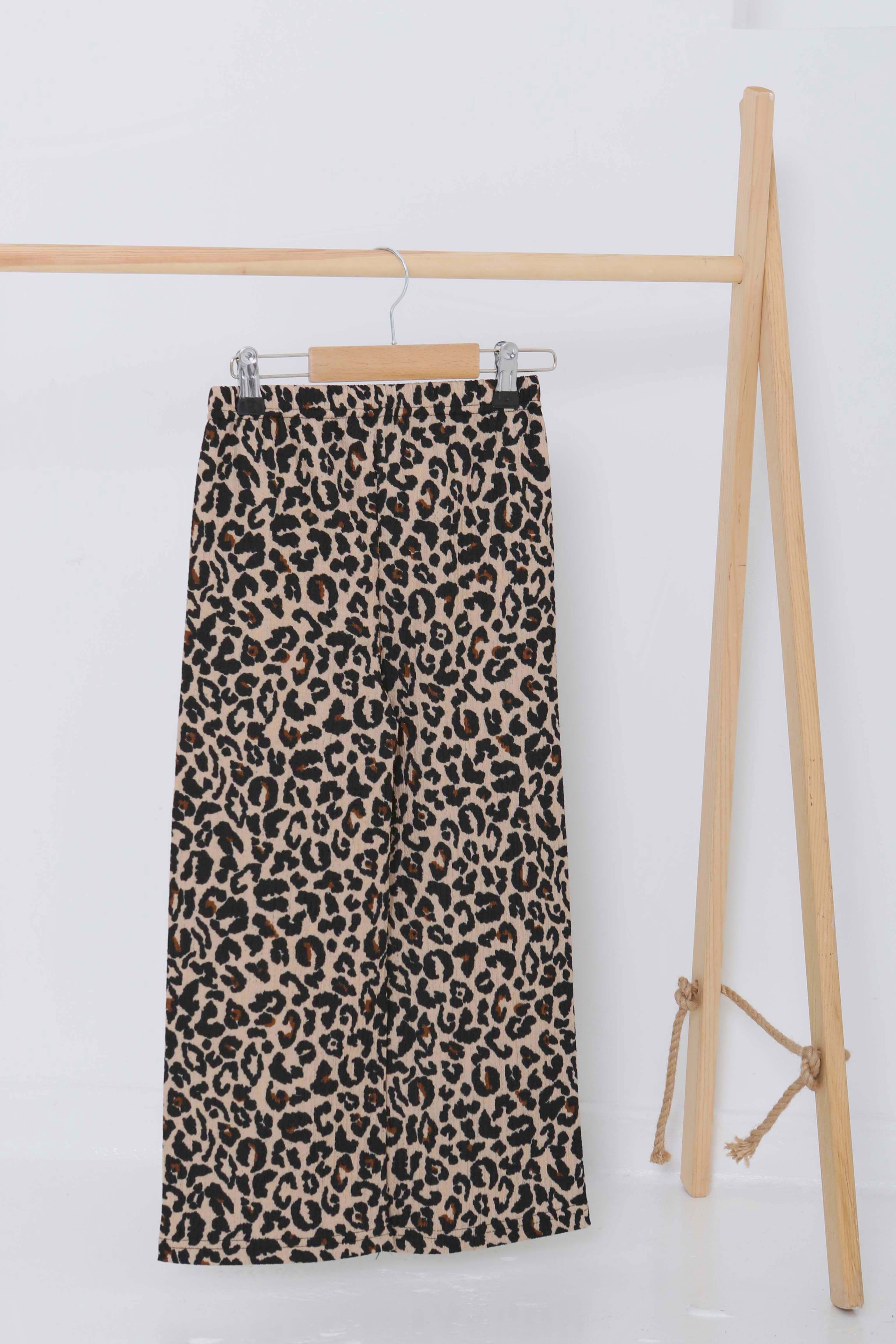 Leopar Desenli Pijama Altı - 27052