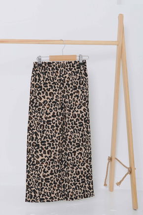 Leopar Desenli Pijama Altı - 27052