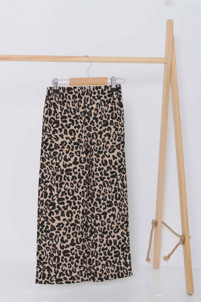 Leopar Desenli Pijama Altı - 27052