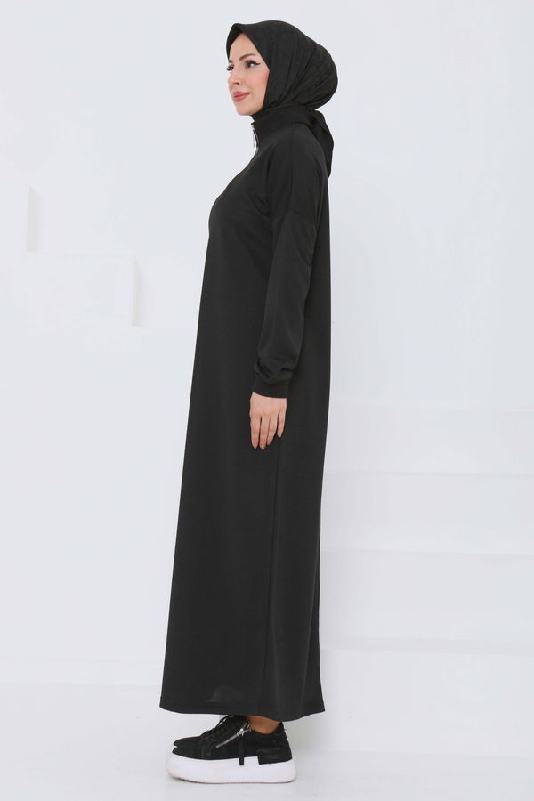 Fermuarlı Elbise - 27046
