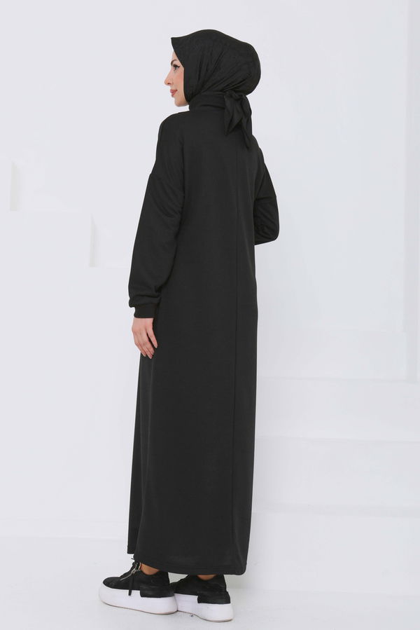 Fermuarlı Elbise - 27046