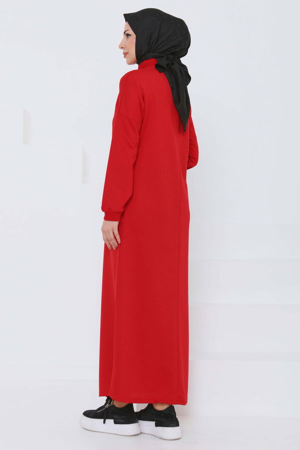 Fermuarlı Elbise - 27046