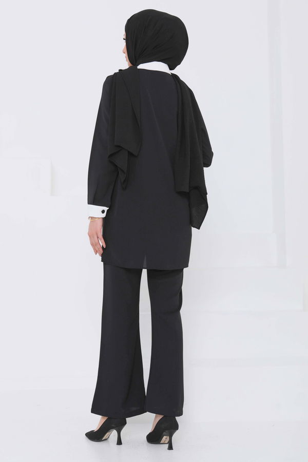 Çift Yakalı Linda Takım - 27020