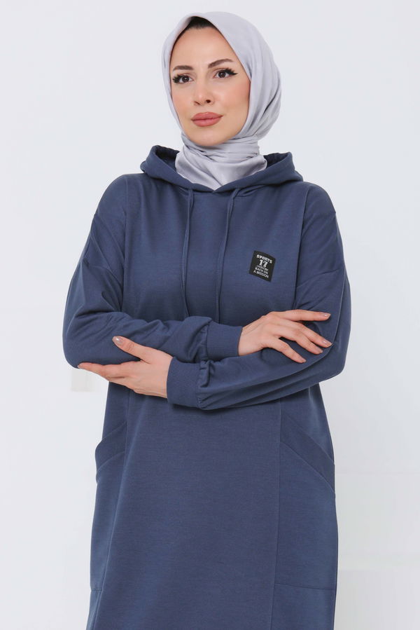 Cepli Armalı Elbise - 27048