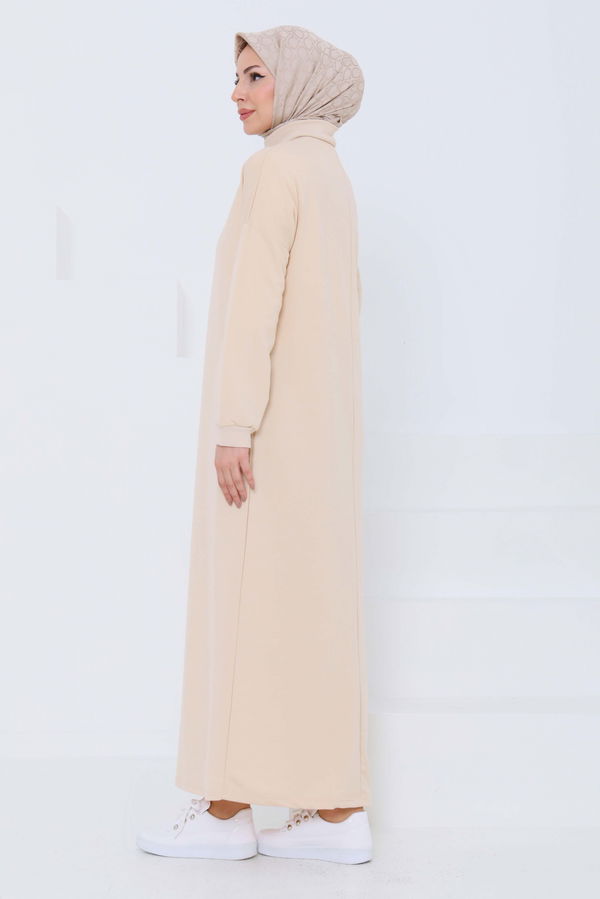 Fermuarlı Elbise - 27046